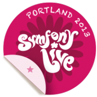 Symfony Live 2013 Portland Attendee badge