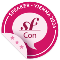 SymfonyCon Vienna 2024 Speaker badge