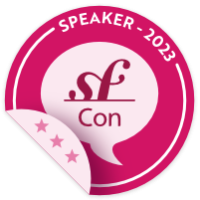 SymfonyCon Brussels 2023 Speaker badge