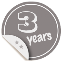 Three-year membership badge