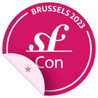 SymfonyCon Brussels 2023 Attendee badge