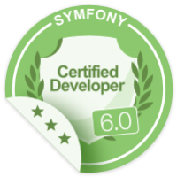 Symfony 6 Certified Developer (Expert) badge