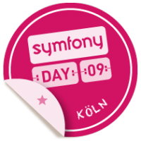 Symfony Day 2009 Köln Attendee badge