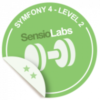 Attended a training on Symfony 4 (level 2) at SensioLabs