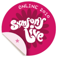Symfony Live 2010 Online Attendee badge