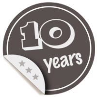 Ten-year membership badge