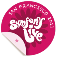 Symfony Live 2011 San Francisco Attendee badge